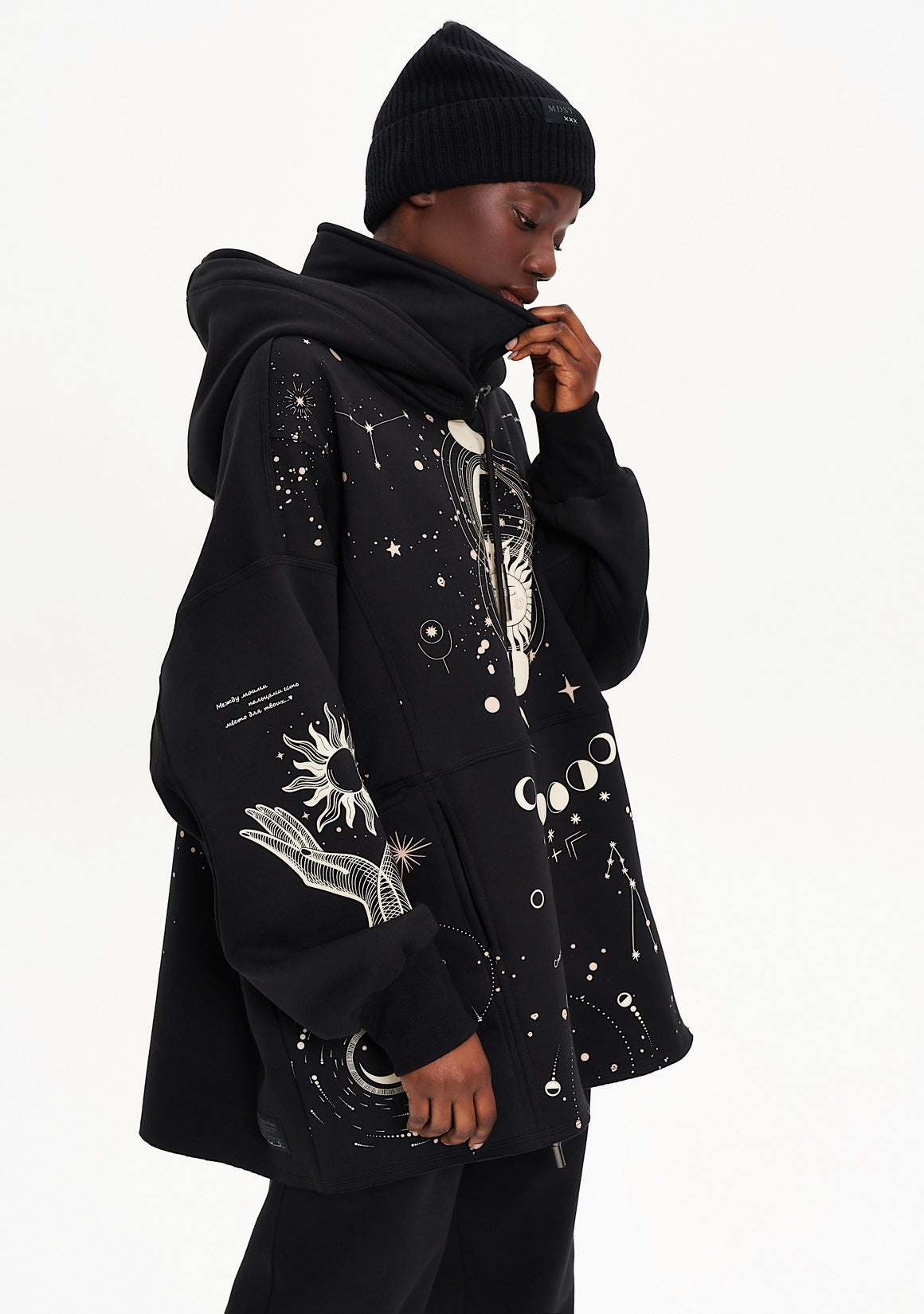 WARM TRAVEL HAT BLACK