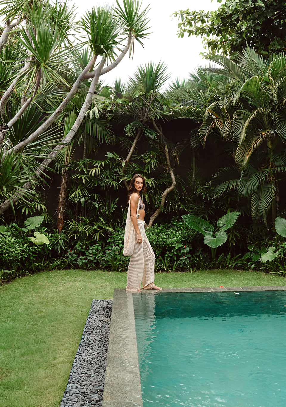 CROCHET BAG DUNE — styled look