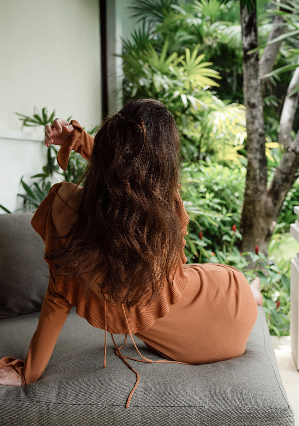 KNIT DRESS AMBER — view 12