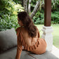 KNIT DRESS AMBER — view 5