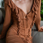 KNIT DRESS AMBER — view 7