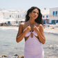 DRESS THEIA LILAC