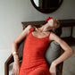 KNIT LONG DRESS SIENNA — view 6