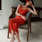 KNIT LONG DRESS SIENNA — view 8