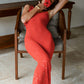 KNIT LONG DRESS SIENNA — view 11