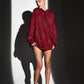 HOODIE MAROON ZODIAC