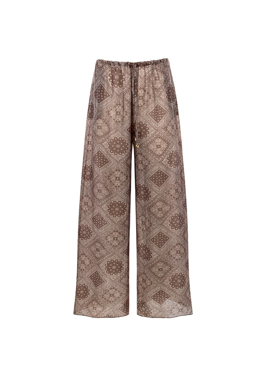 SUIT LE PYJAMA BRUN