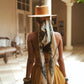 STRAW FEDORA SAND