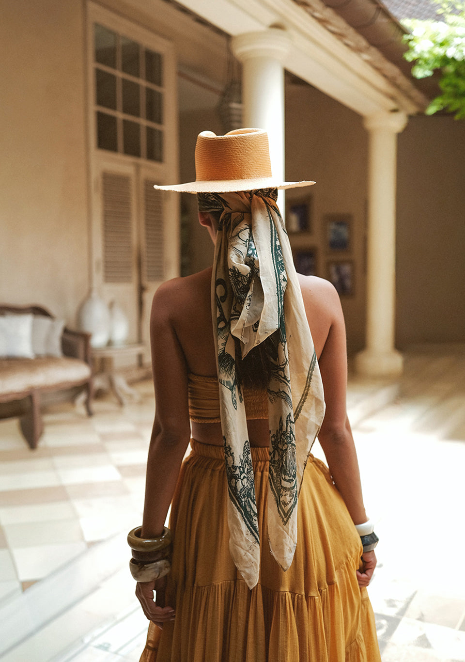 STRAW FEDORA SAND