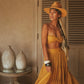 STRAW FEDORA SAND