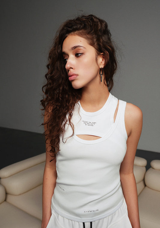 T-SHIRT HEART WHITE