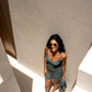 CROCHET DRESS CELADON — view 10