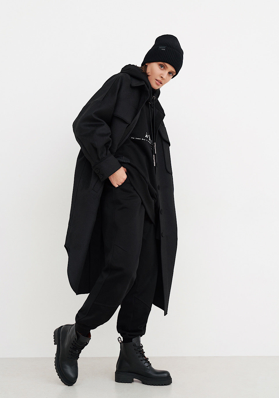 TRENCH APOLLO BLACK
