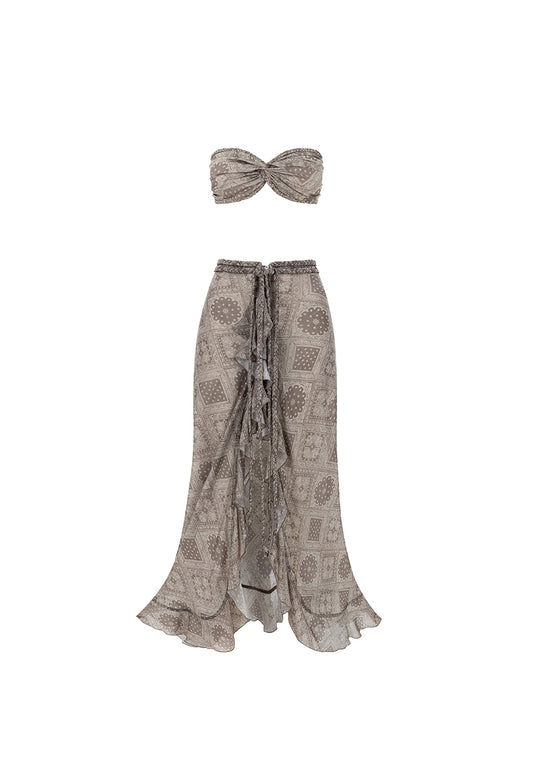 SUIT ISARA ARDOISE